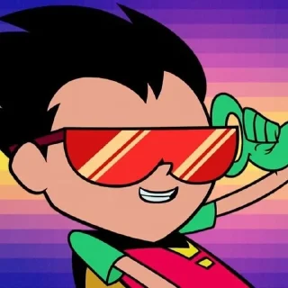 😎 emoji Robin_bird Telegram sticker 22 of 58
