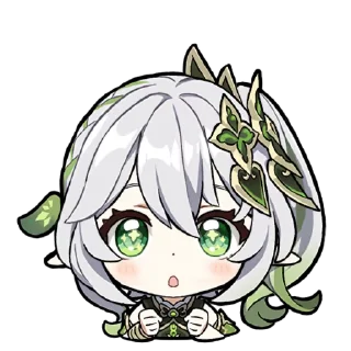 🌸 emoji Genshin (ﾉ´ヮ`)ﾉ* by tadanomimir23 Telegram sticker 5 of 7