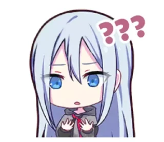 ❓ emoji чооо секай! Telegram sticker 14 of 24