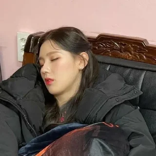 😴 emoji (G) I-DLE Telegram sticker 14 of 120
