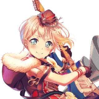 🙂 emoji Moca Aoba Telegram sticker 24 of 35