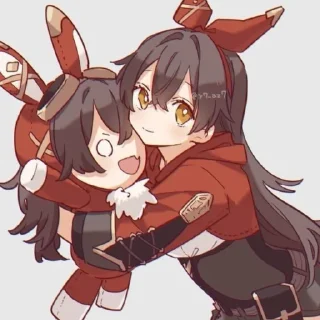 🔥 emoji `Эмбер @genshinbyevico Telegram sticker 17 of 21
