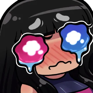 😢 emoji Jenny & 🥴 Telegram sticker 23 of 23