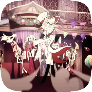 🌟 emoji БОЛЬШЕ ⇨ @CLOOBHUB ЛЮЦИФЕР ОТЕЛЬ ХАЗБИН LUCIFER ТГ Telegram sticker 10 of 57
