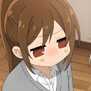 😢 emoji Хоримия @anime_sticks Telegram sticker 13 of 36