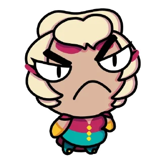 😠 emoji Charlie by @krokant Telegram sticker 22 of 98
