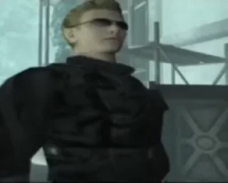 🌟 emoji Albert Wesker RE:Code Veronica Telegram sticker 18 of 73