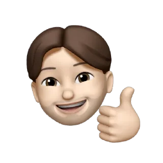 👍 emoji chonu ya tip Telegram sticker 16 of 23