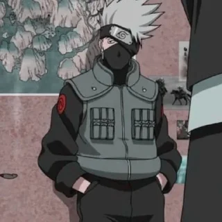 🤨 emoji ✯ kakashi ✯ Telegram sticker 9 of 41