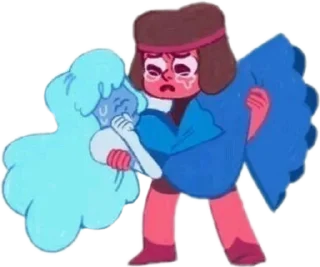 🌟 emoji Рубин и Сапфир, Вселенная Стив Telegram sticker 18 of 38