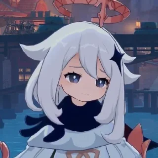 😔 emoji Паймон Telegram sticker 17 of 29