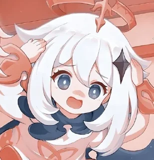 😨 emoji Паймон Telegram sticker 22 of 29