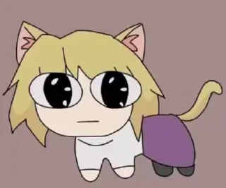 🌟 emoji Неко арк Telegram sticker 18 of 46