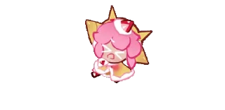 🌟 emoji Strawberry Crepe Cookie Telegram sticker 7 of 24