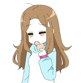 😰 emoji Мори гяру ` :: @yktidit Telegram sticker 13 of 15