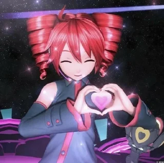 Sticker from > vocaloid's