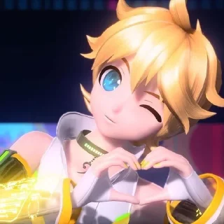Sticker from > vocaloid's