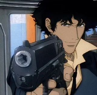 🚬 emoji Spike Spiegel @kanikitto @thelasnochess Telegram sticker 15 of 81