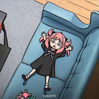 ❤️ emoji anya♡[@tatsumakixxz] Telegram sticker 23 of 31