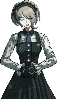 😌 emoji ~ kirumi tojo by @wanna_s_l_e_e_p ~ Telegram sticker 15 of 120