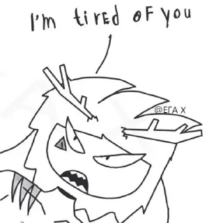 🐦 emoji Мои персонажи FPE Telegram sticker 24 of 75