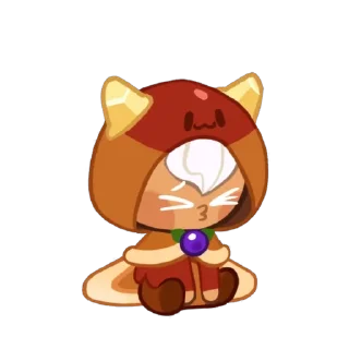 😣 emoji Панкейк Кукі @crkstickersua Telegram sticker 9 of 27