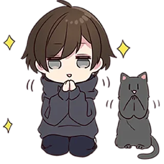😍 emoji Менхера-кун 6 @nyasticks Telegram sticker 8 of 41