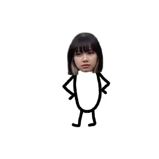 😡 emoji Blackpink 🖤💗 Telegram sticker 16 of 87