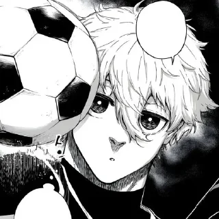 ⚽️ emoji 𝗯𝗹𝘂𝗲 𝗹𝗼𝗰𝗸 𝗻𝗮𝗴𝗶 × @infmeft @TgEmodziBot Telegram sticker 15 of 120