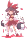 👿 emoji reimu Telegram sticker 6 of 75