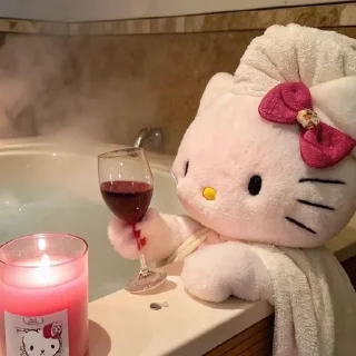 🌟 emoji Hello kitty mood Telegram sticker 8 of 120