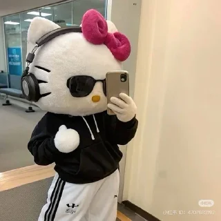🌟 emoji Hello kitty mood Telegram sticker 20 of 120