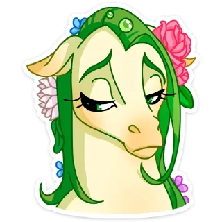 😔 emoji Флоралинн (@TgSticker) Telegram sticker 12 of 48