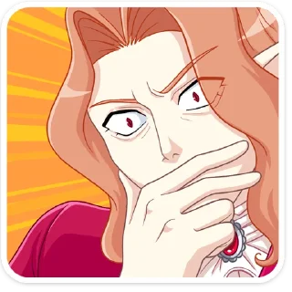😐 emoji Вампир Ян :: @stickroom Telegram sticker 10 of 48