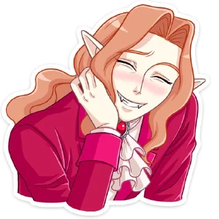 ☺️ emoji Вампир Ян :: @stickroom Telegram sticker 15 of 48