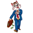 🚶 emoji The Wolf of Wall Street Telegram sticker 11 of 40