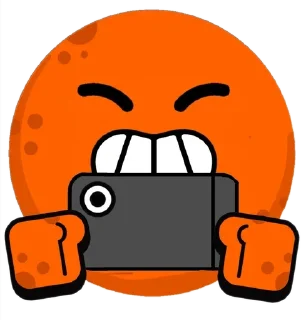 🎮 emoji Мандарины🍊@yarilopins Telegram sticker 24 of 30