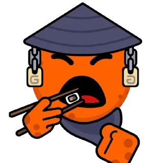 😝 emoji Мандарины🍊@yarilopins Telegram sticker 15 of 30