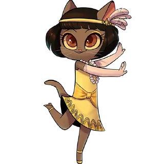 😺 emoji Lackadaisy Telegram sticker 12 of 12