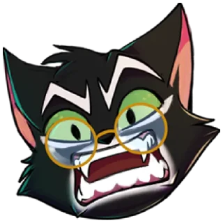 🤬 emoji Lackadaisy Emoji Pack Telegram sticker 21 of 62