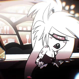 😍 emoji БОЛЬШЕ ⇨ @CLOOBHUB ЧЕРРИ БОМБ ОТЕЛЬ ХАЗБИН HAZBIN Telegram sticker 10 of 80