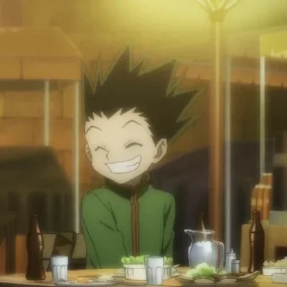 🍃 emoji 💚Gon Freecss✨ Telegram sticker 15 of 81