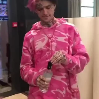 🍾 emoji LiL PEEP Telegram sticker 5 of 50