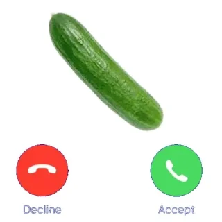 🌟 emoji Фрукты и овощи звонят Telegram sticker 5 of 8
