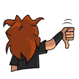 👎 emoji Хери | @BlogKorol_I_Shut | @BlackPanks Telegram sticker 15 of 30