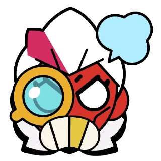 😒 emoji белль Telegram sticker 8 of 8