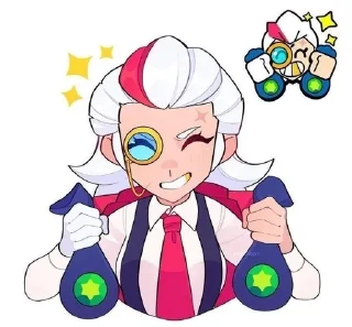 🤠 emoji Белль мощь ||@wtteotr, Telegram sticker 14 of 24