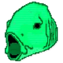 🐟 emoji HotlineMiami Telegram sticker 21 of 54
