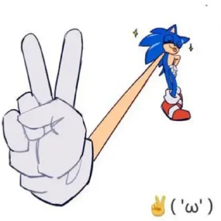 Sticker from соник @stickers_oma