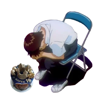 ☹ emoji Торт тортик Telegram sticker 7 of 11